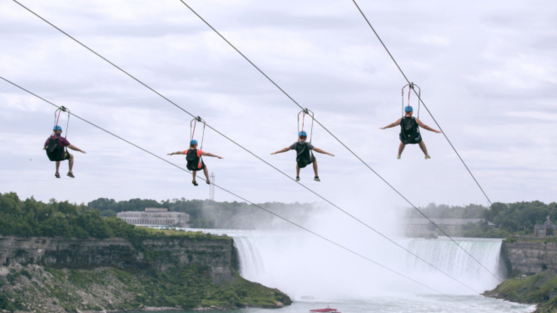 Now you can zip and zoom with the best of them over Niagara Falls.