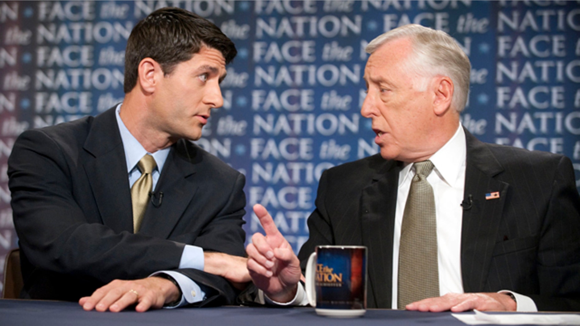 Sunday: House Budget Committee Chairman Paul Ryan, R-Wis., and House Democratic Whip Steny Hoyer, D-Md., discuss jobs and the economy.