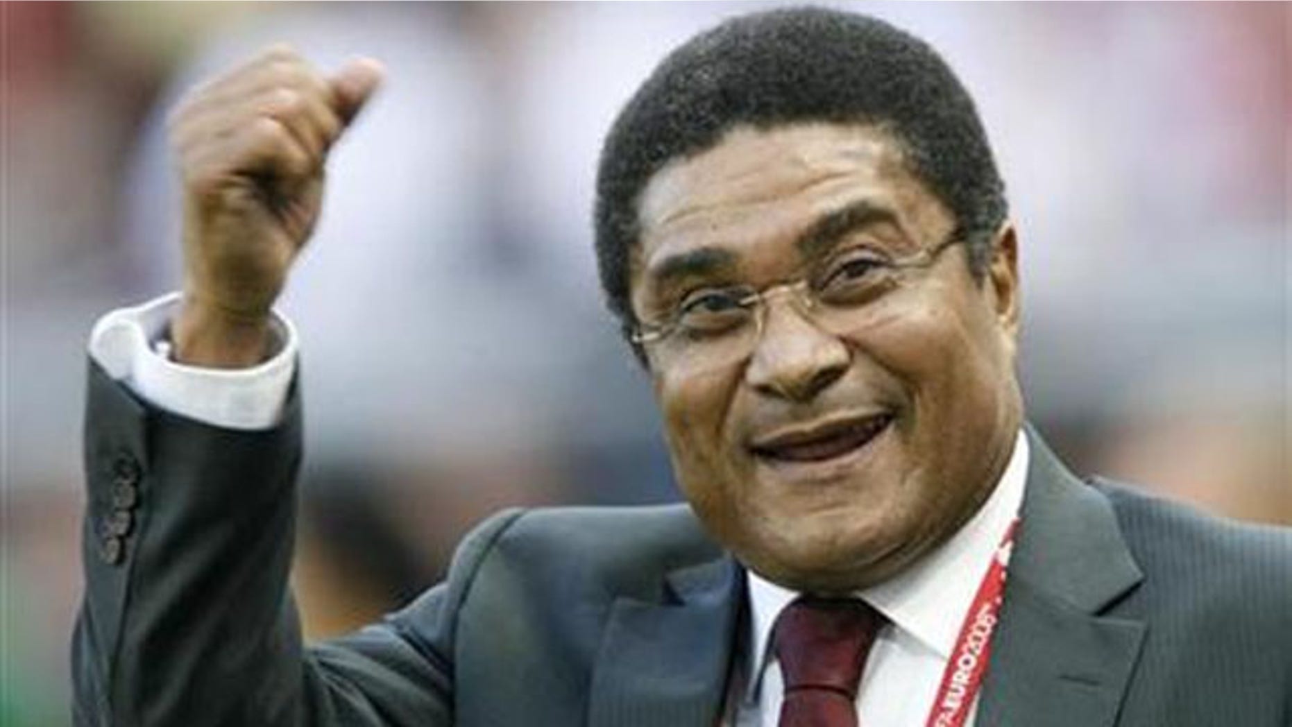 Former Benfica and Portugal star Eusebio attends a match during Euro 2008 (REUTERS)