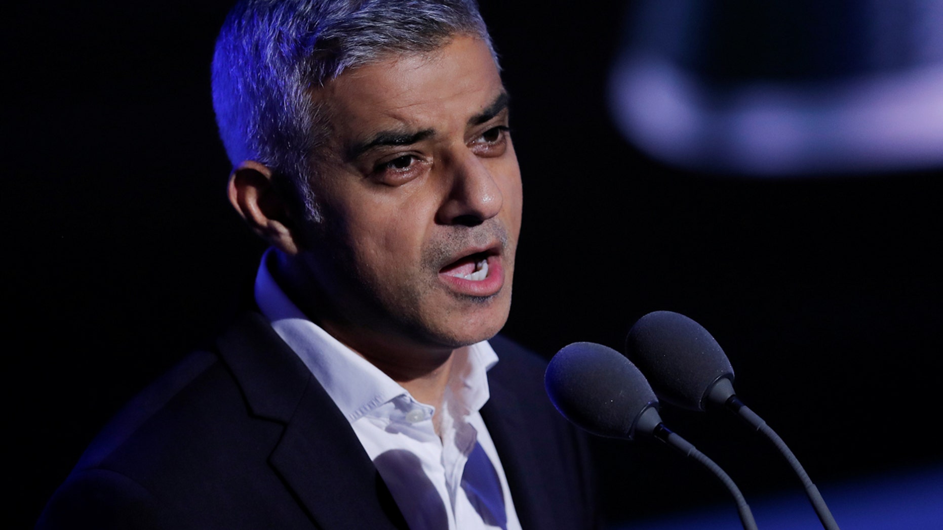 London Mayor Sadiq Khan, seen above, is taking tech companies and governments to task for not doing enough to make online platforms safe and inclusive.