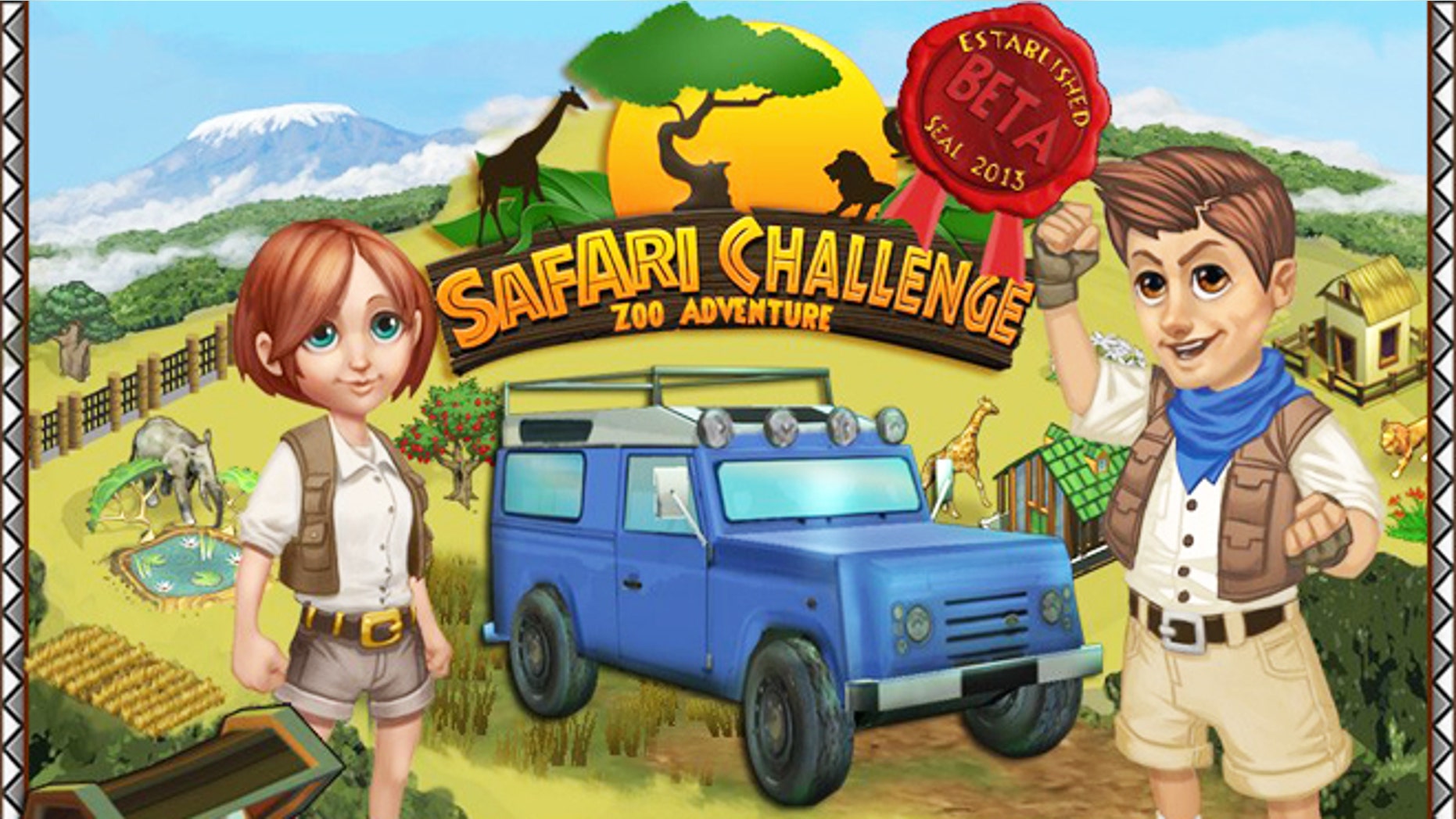 Safari Challenge marries social gaming with philanthropy, helping fund initiatives in rural African communities where fresh water wells, school supplies, playgrounds and homes for orphans are desperately needed.