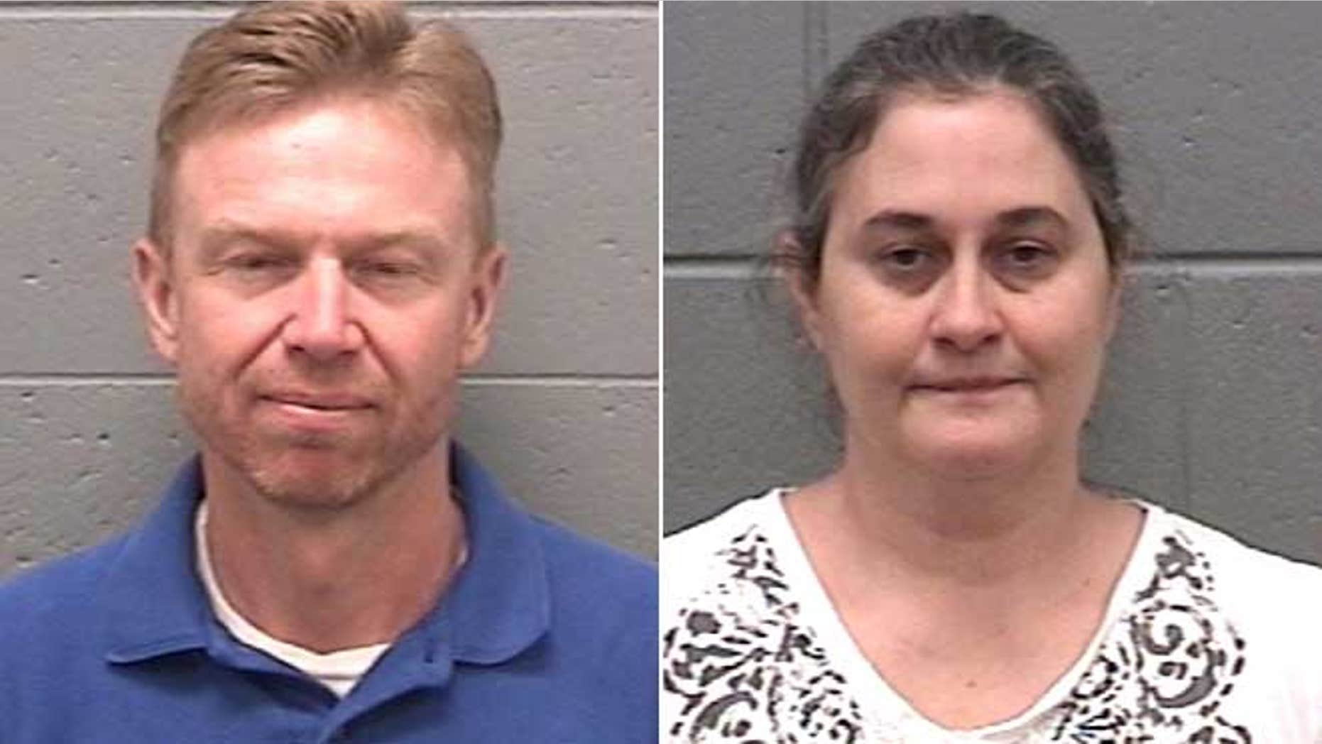 Samual and Diana Franklin are seen in an undated photo provided by the Taylor County, Ga., Sheriff’s Office.