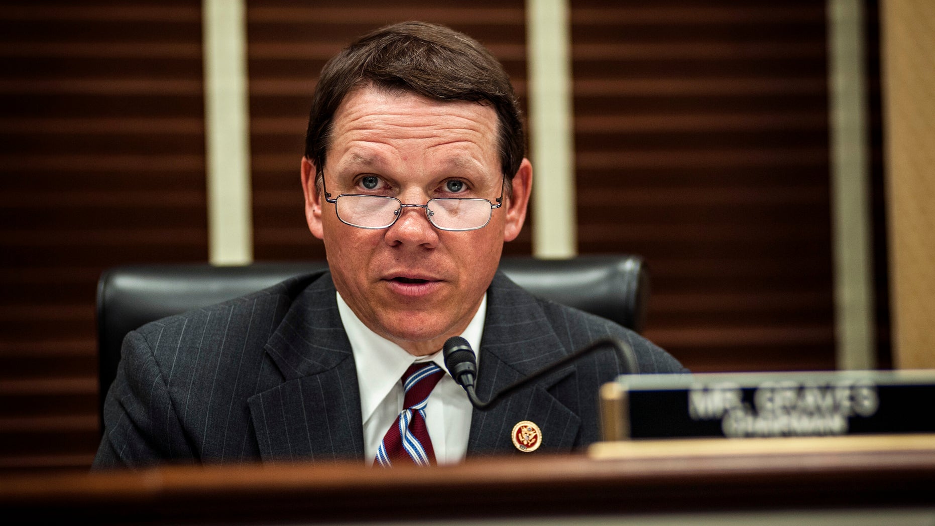 FILE: Rep. Sam Graves questions Principal Deputy IRS Commissioner Daniel Werfel at a hearing of the House Small Business Committee.