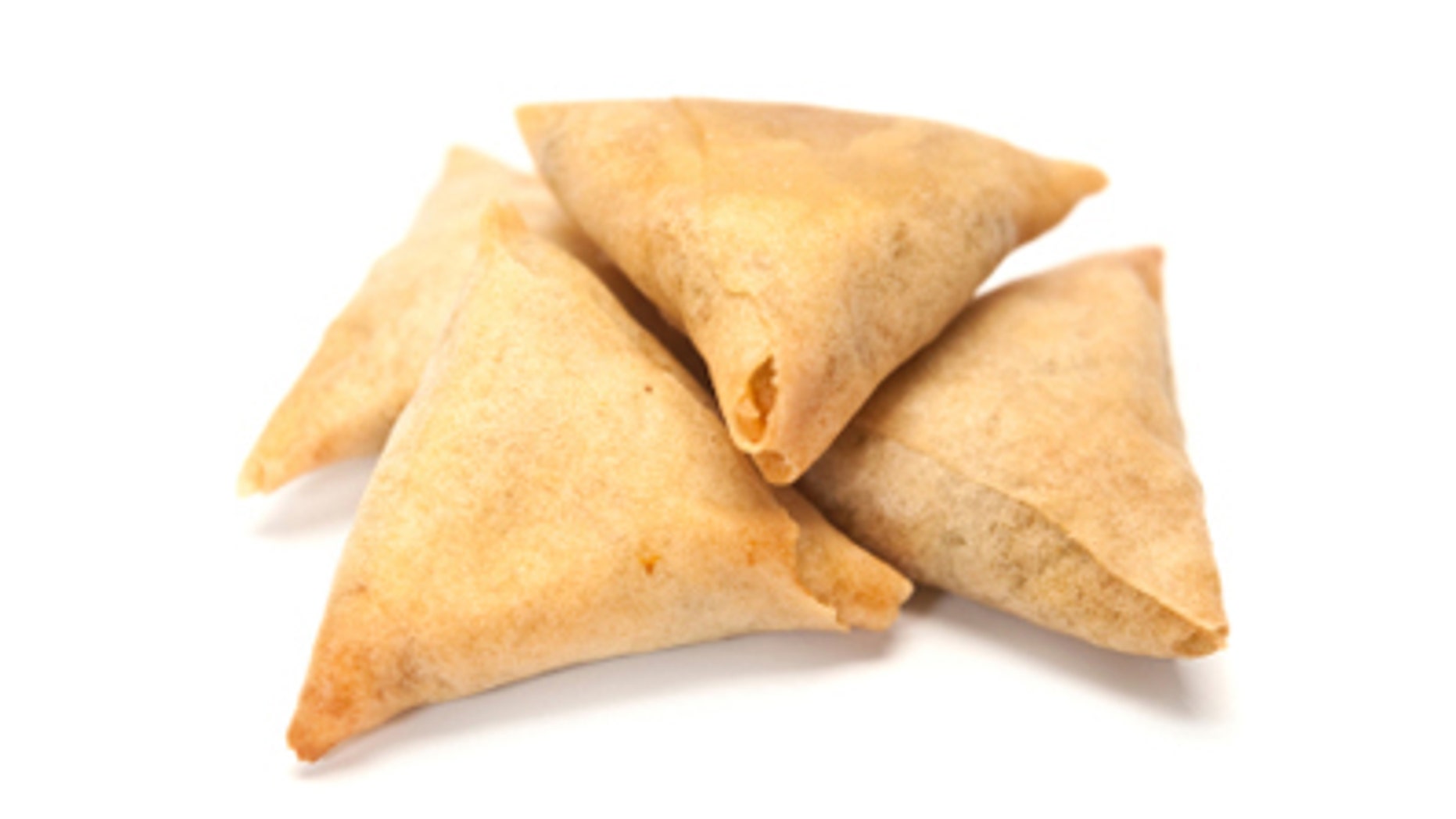Witnesses told a local paper that samosas' ubiquitous three-cornered shape may invoke thoughts on the Holy Trinity