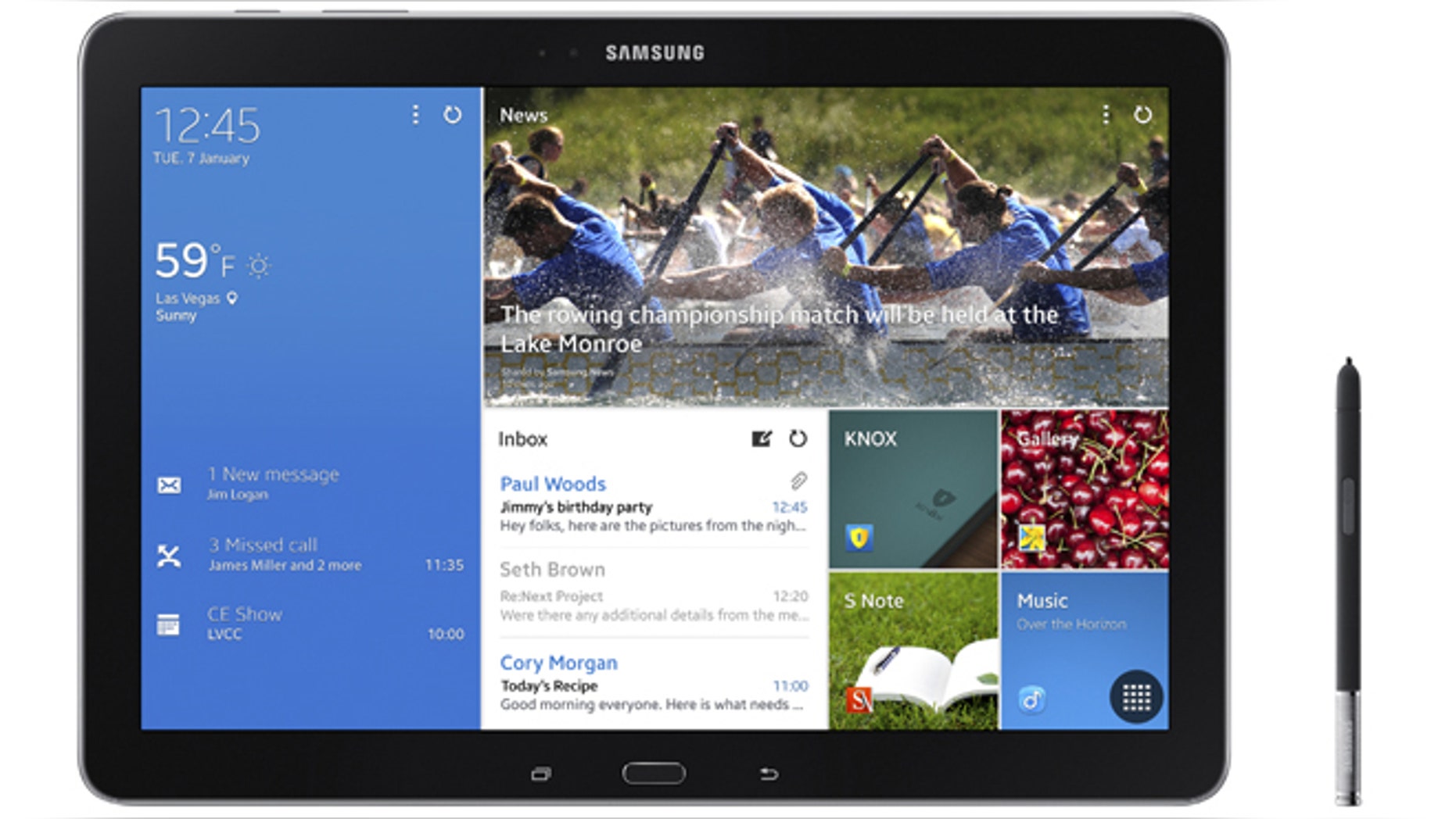 Samsung's GALAXY NotePRO.
