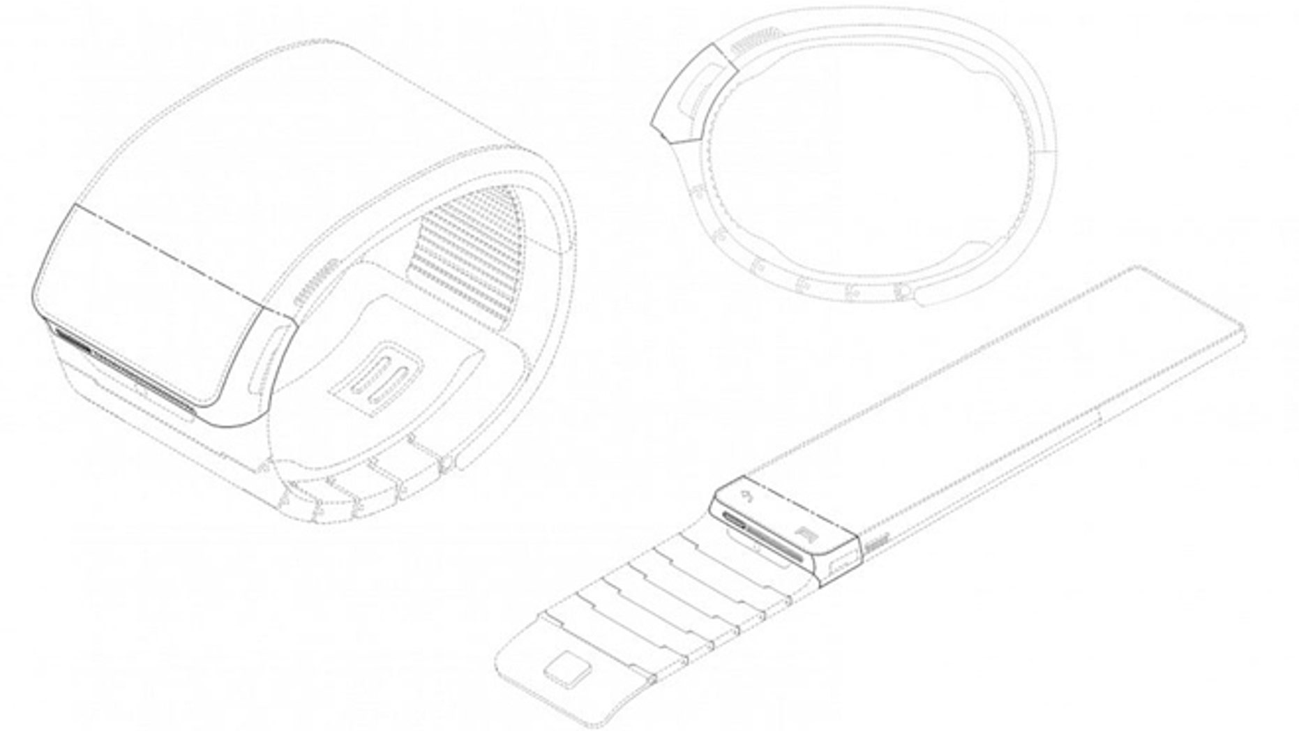 Samsung Electronics Co. has applied for U.S. and South Korean trademarks for a watch that connects to the Internet. (Korean Intellectual Property Office)