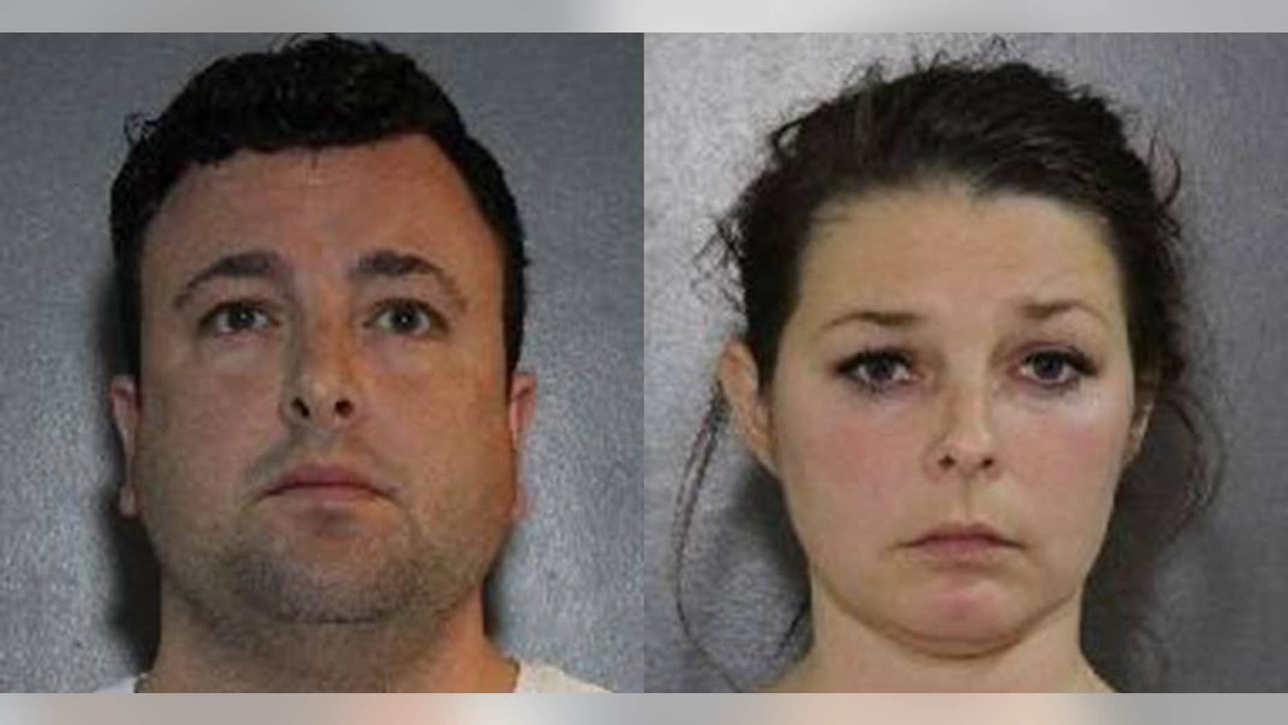 Samuel Emerson, left, and Madelaine Emerson, right, are facing more than two dozen charges after being accused of sexual assault.