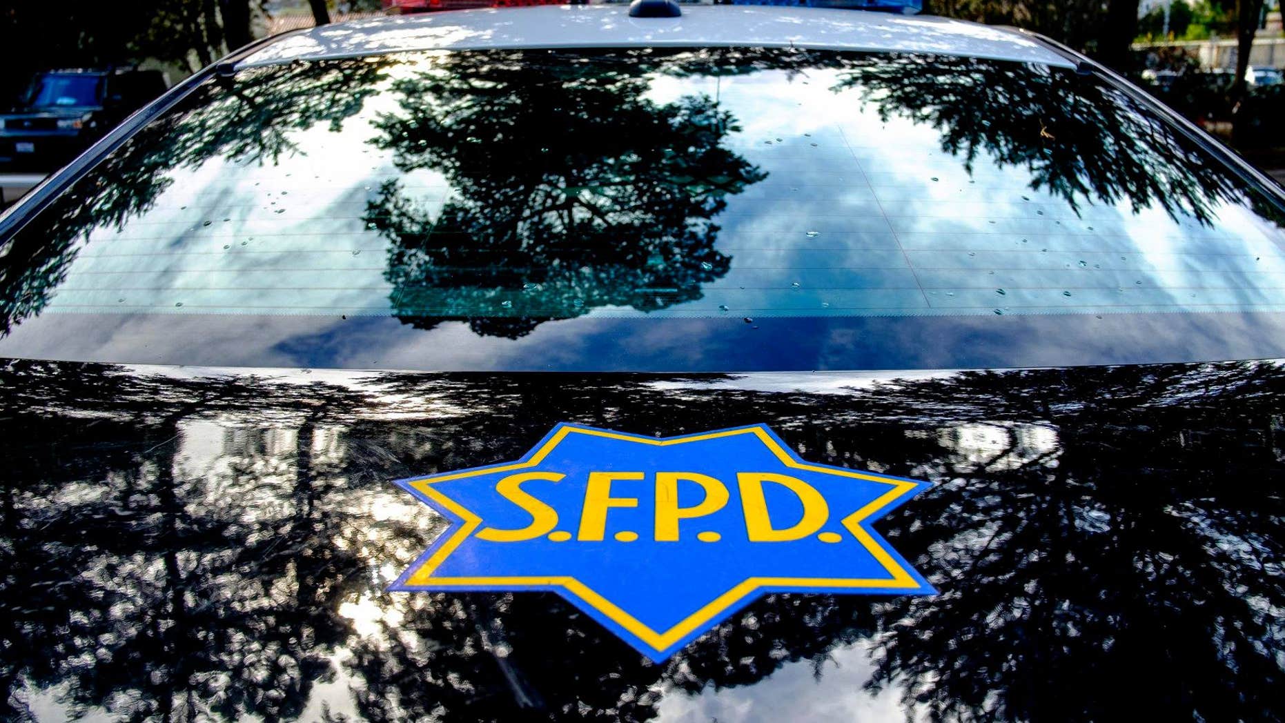 San Francisco police are searching for a teenager suspected of beating a white man with a skateboard over the weekend while yelling racial slurs.