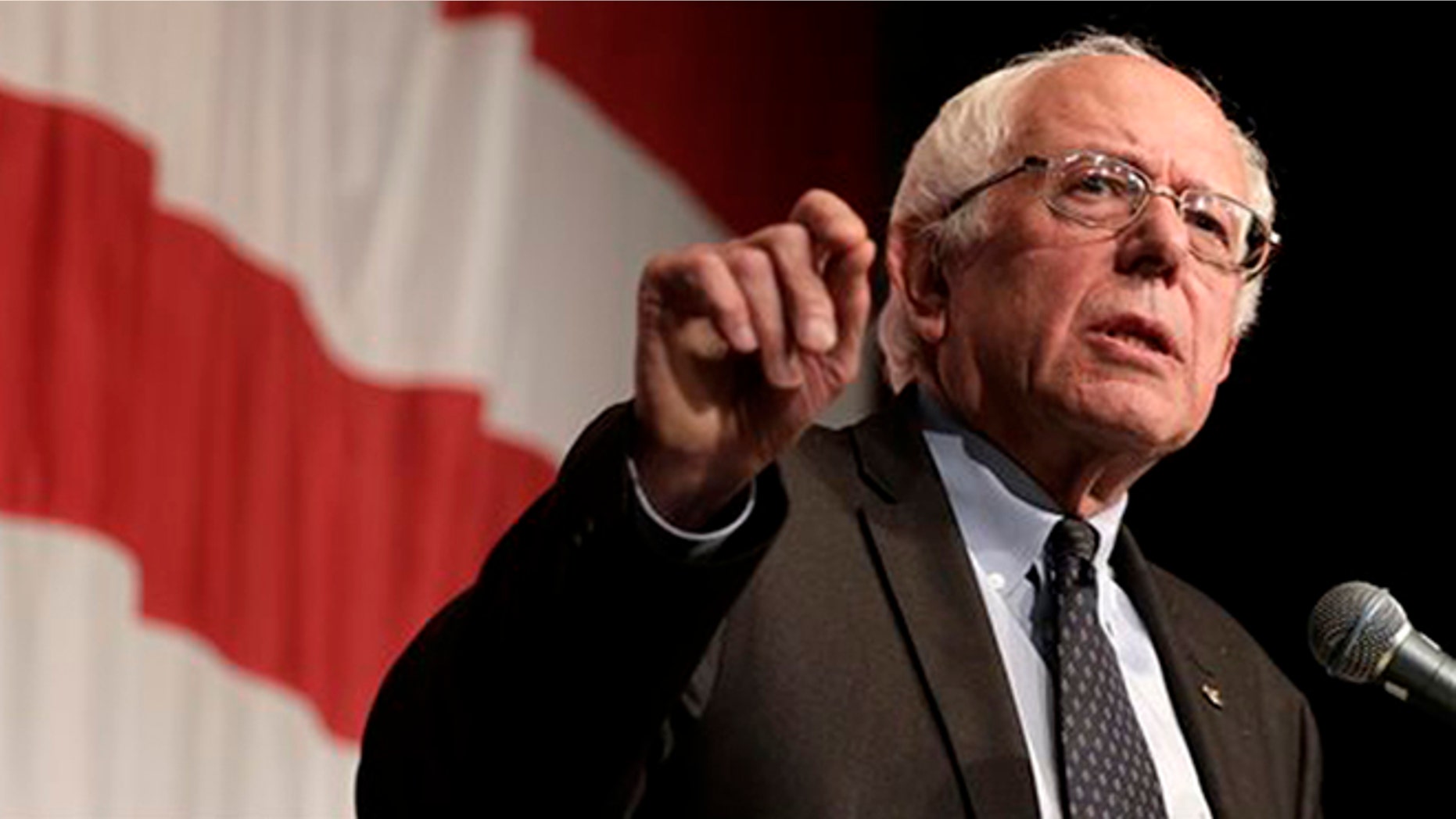 In this Aug. 14, 2015, file photo, Democratic presidential candidate Sen. Bernie Sanders, I-Vt., speaks at the at the Iowa Democratic Wing Ding at the Surf Ballroom in Clear Lake, Iowa. (AP Photo/Charlie Riedel, File)