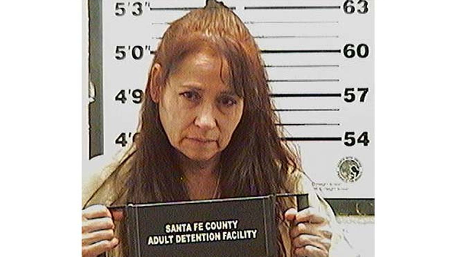 Booking photo for Sanjuana Mercado-Mendez. (Santa Fe County Jail)