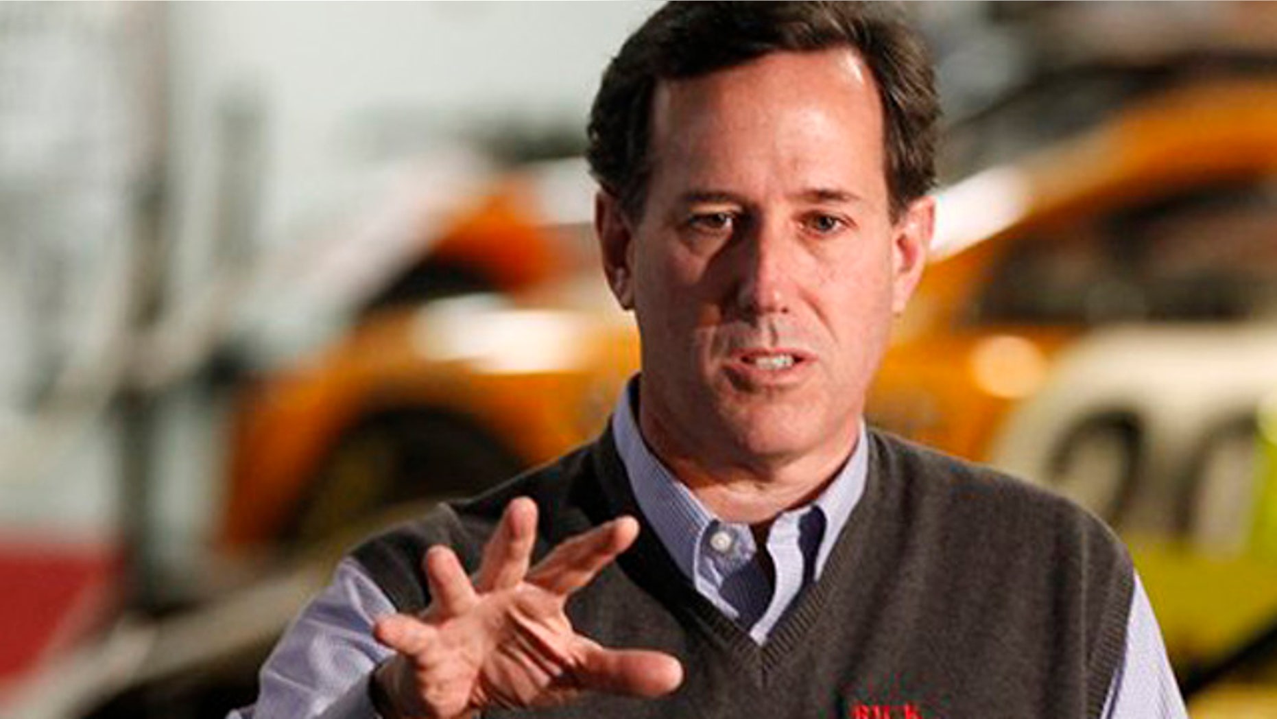 Dec. 31, 2011: Rick Santorum speaks during a campaign appearance in Knoxville, Iowa.