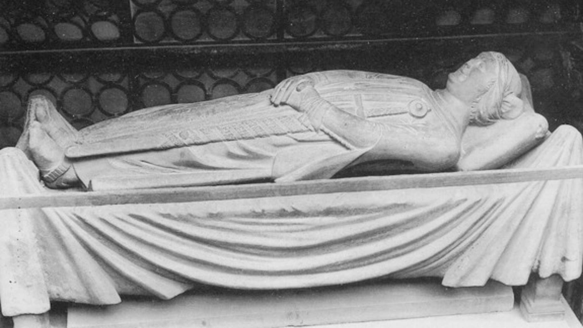 Cangrande's carefully carved sarcophagus was opened so that his body could be studied by scientists.