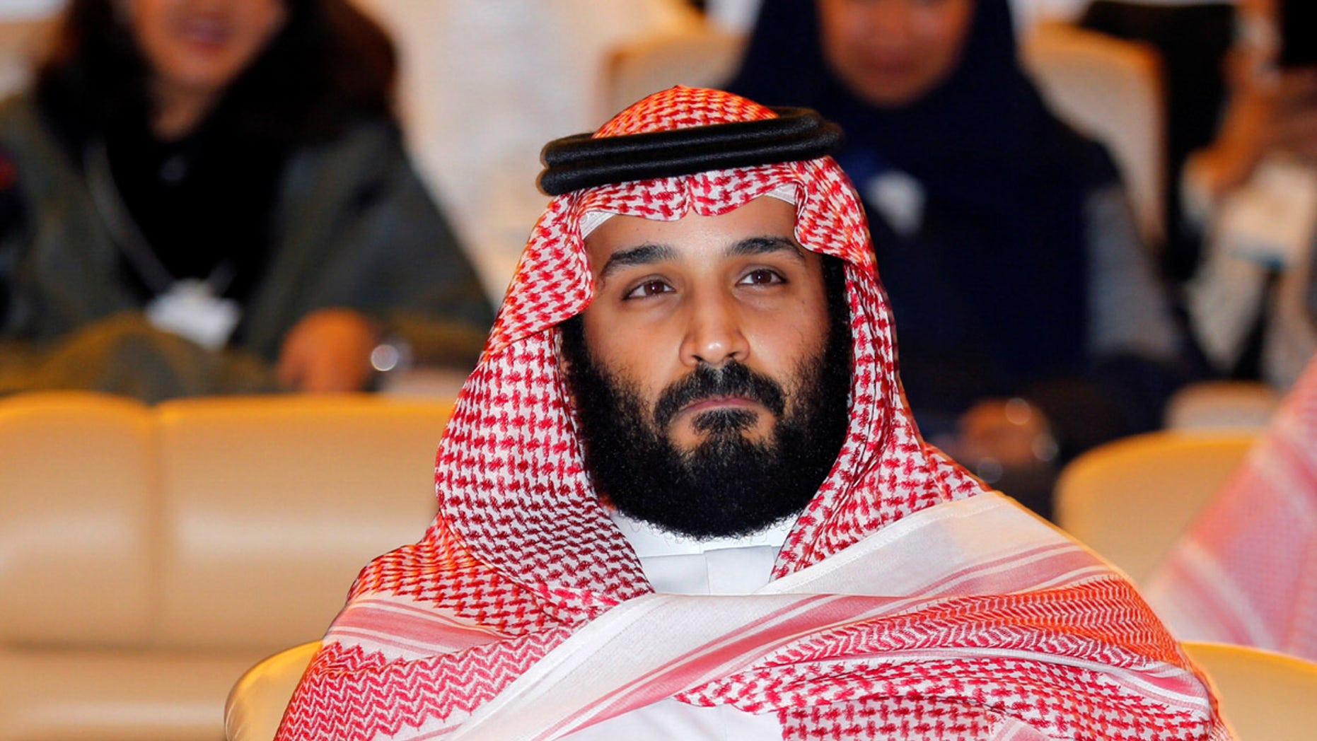 Saudi Crown Prince Mohammed bin Salman attends the Future Investment initiative conference in Riyadh, Saudi Arabia, Oct. 24, 2017.