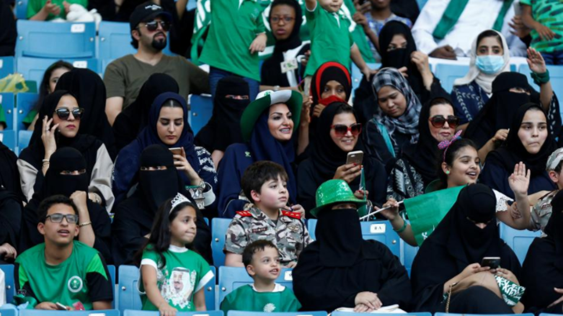 A soccer match schedued for Friday in Jiddah, Saudi Arabia, is supposed to be the first to allow female spectators.