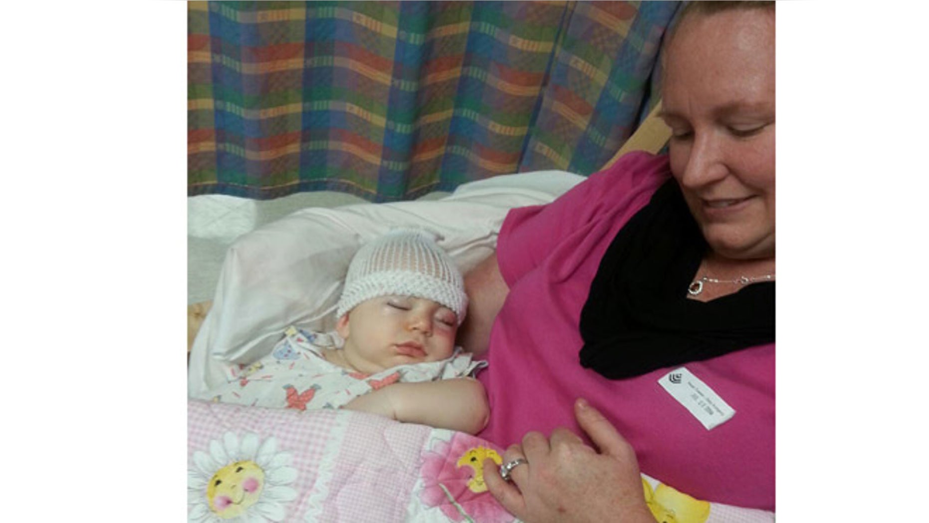 July 12, 2014: Savannah Snodgrass, of Georgetown, Texas, is pictured here recovering after surgery. Courtesy: Tessa Snodgrass