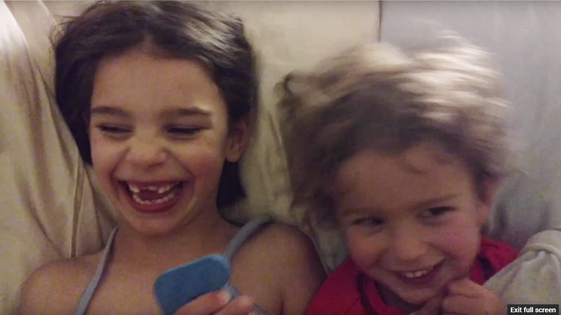 Mila Makovec, left, was diagnosed with Batten disease in December 2016.