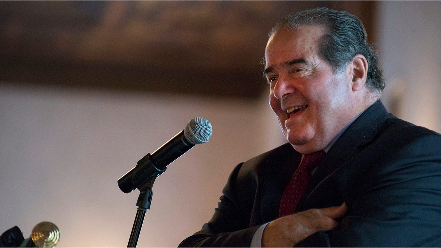 Justice Antonin Scalia was reportedly 'enthusiastic' about a Trump presidential run.