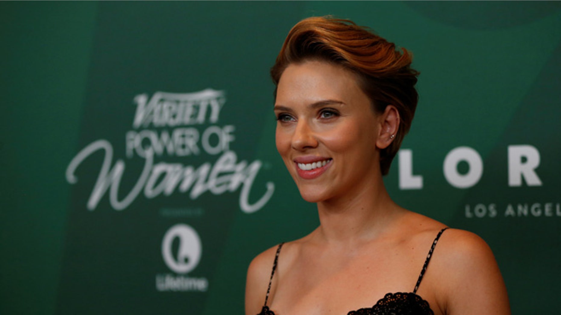Scarlett Johansson at Variety's Power of Luncheon in Beverly Hills on October 14, 2016.
