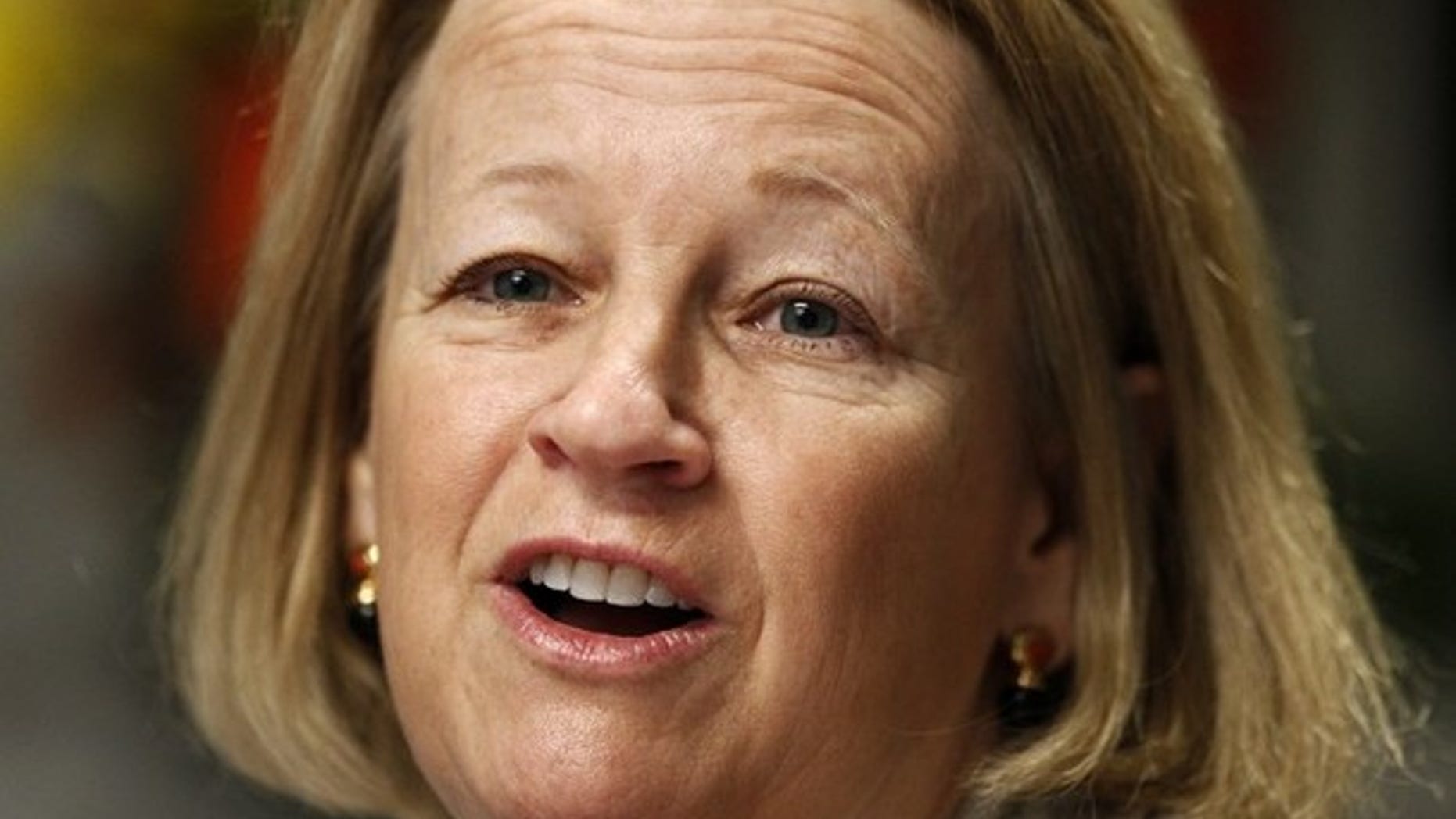 March 1: U.S. Securities and Exchange Commission Chairman Mary Schapiro answers a question at the Reuters Future Face of Finance Summit in Washington.