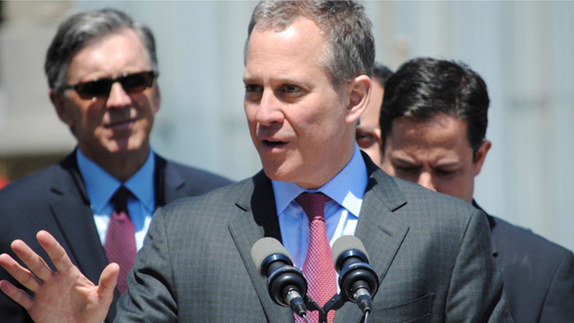 May 2, 2013: New York State Attorney General Eric T. Schneiderman announces that he is filing lawsuits against four service stations for violations of the New York State Price Gouging statute and has reached monetary settlements with 25 other service stations totaling $167,850 in New York.