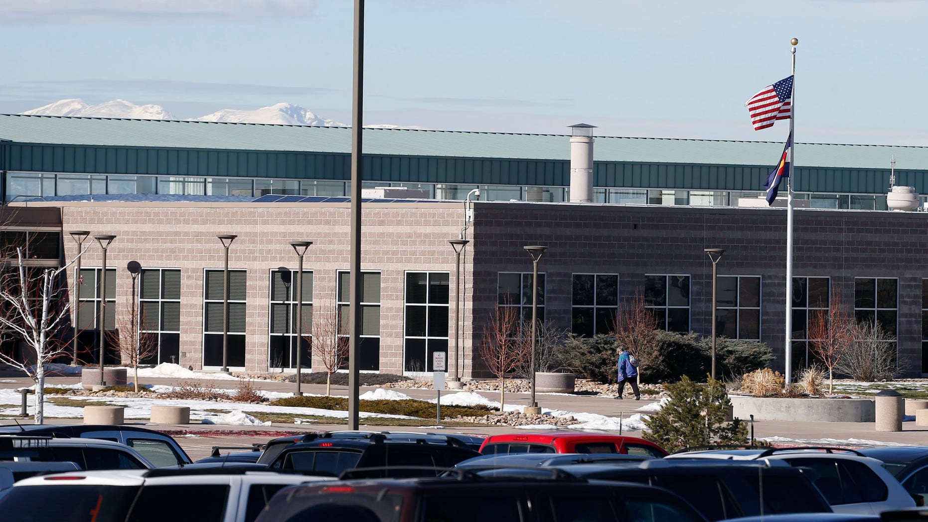 Mountain Vista High School is located in Highlands Ranch, Colo.