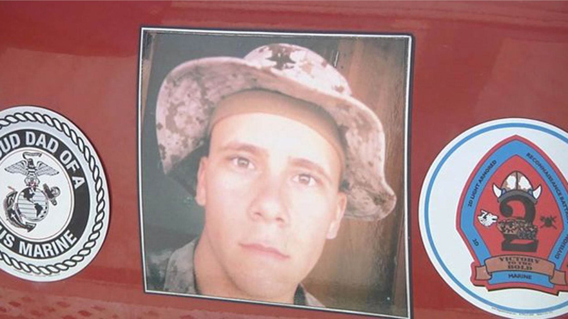 Thieves stole a trailer containing belongings of Scott Dougherty who died fighting in Iraq. (Fox 13)