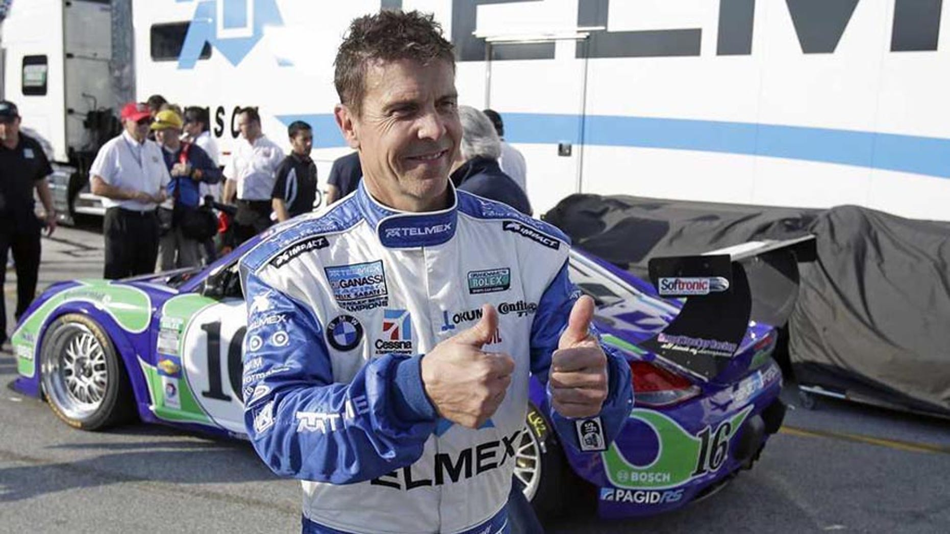 Pruett at the 2011 Rolex 24 at Daytona.