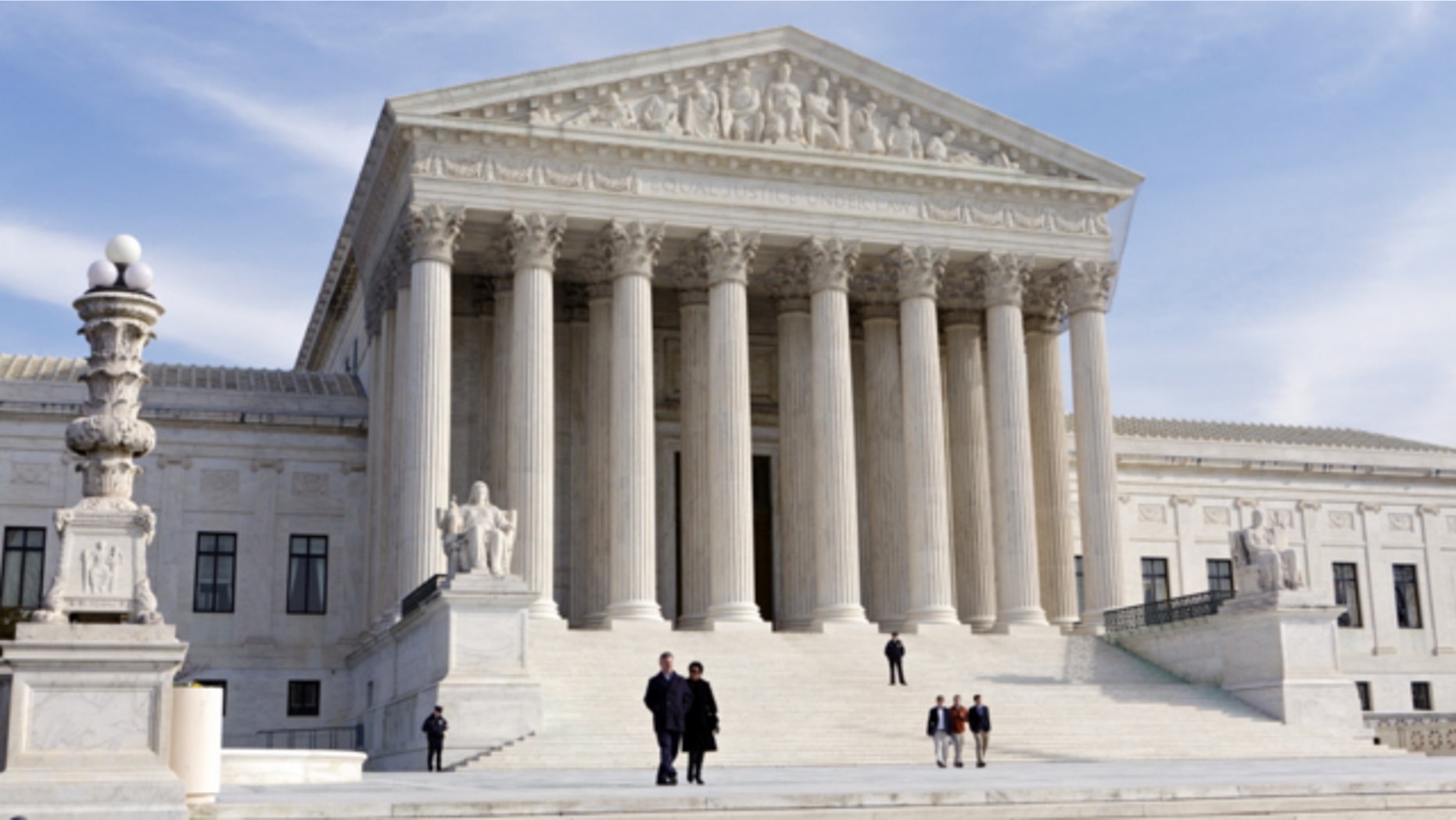 UNDATED: The front of the U.S. Supreme Court is seen in Washington.