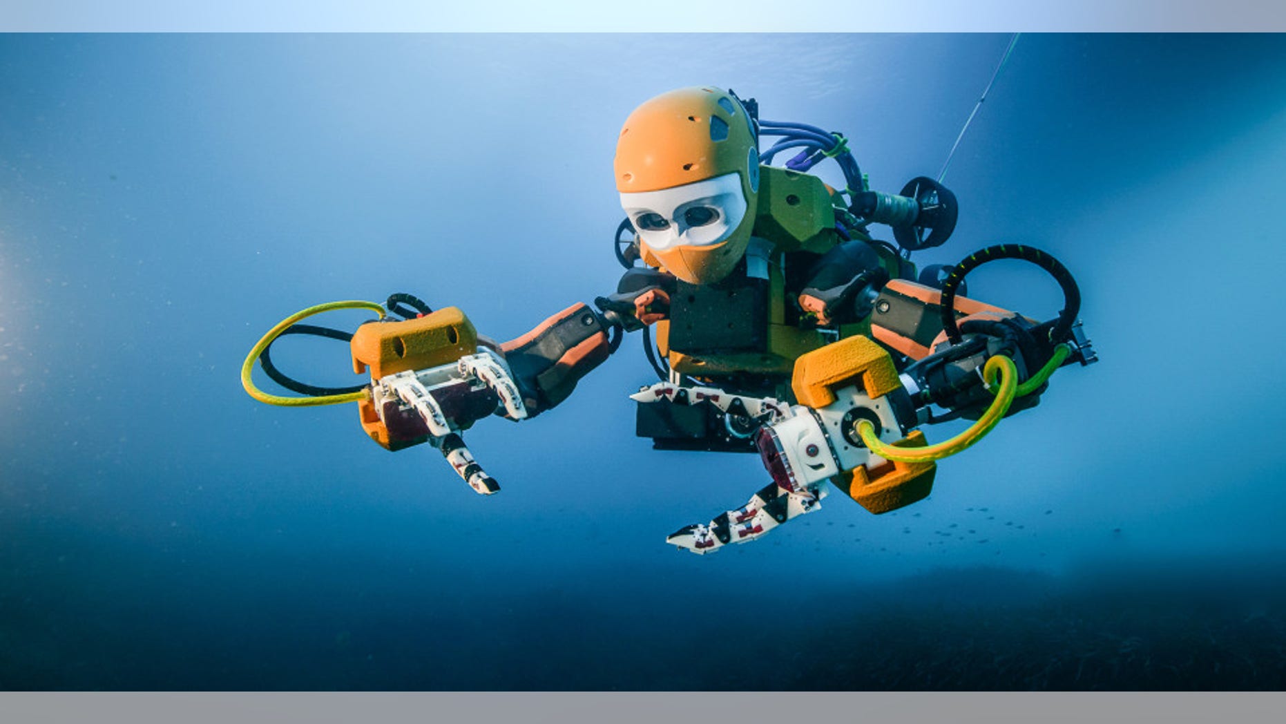 OceanOne from Stanford University. (Frederic Osada and Teddy Seguin/DRASSM)
