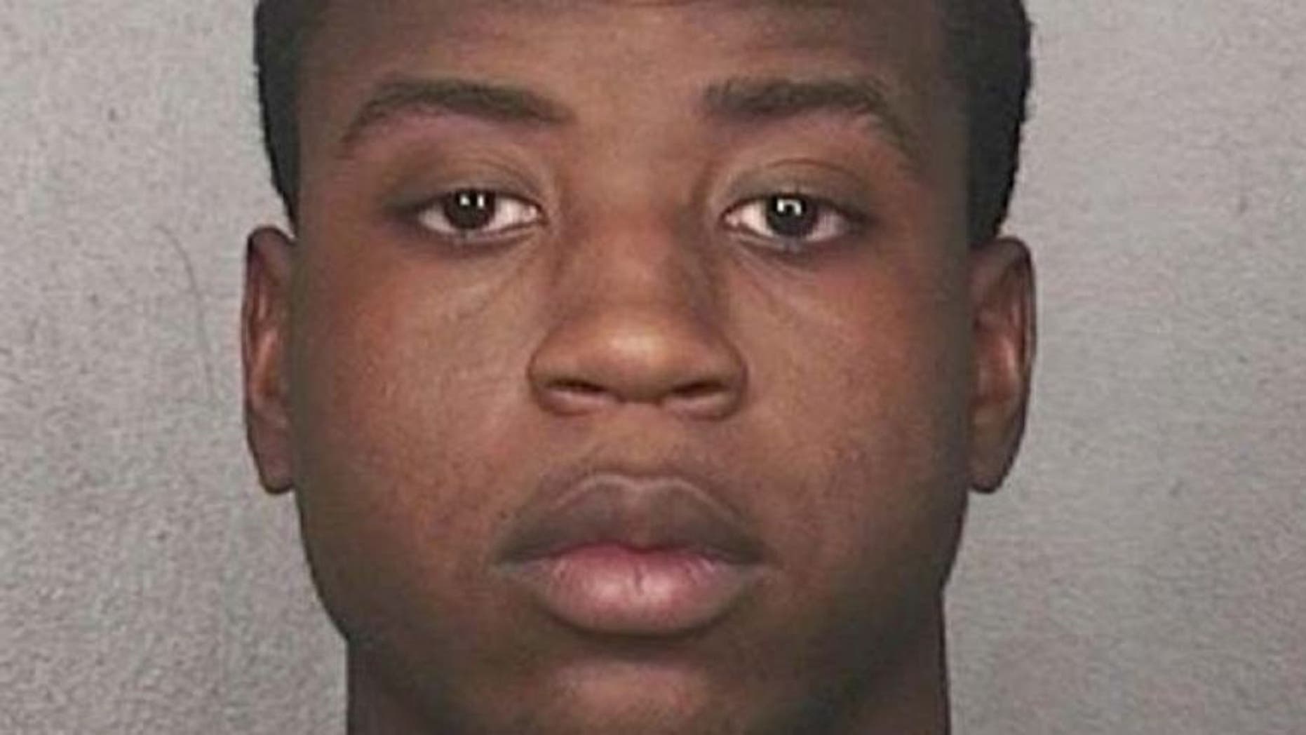 Mug shot of courthouse escapee Dayonte Resiles, 22.