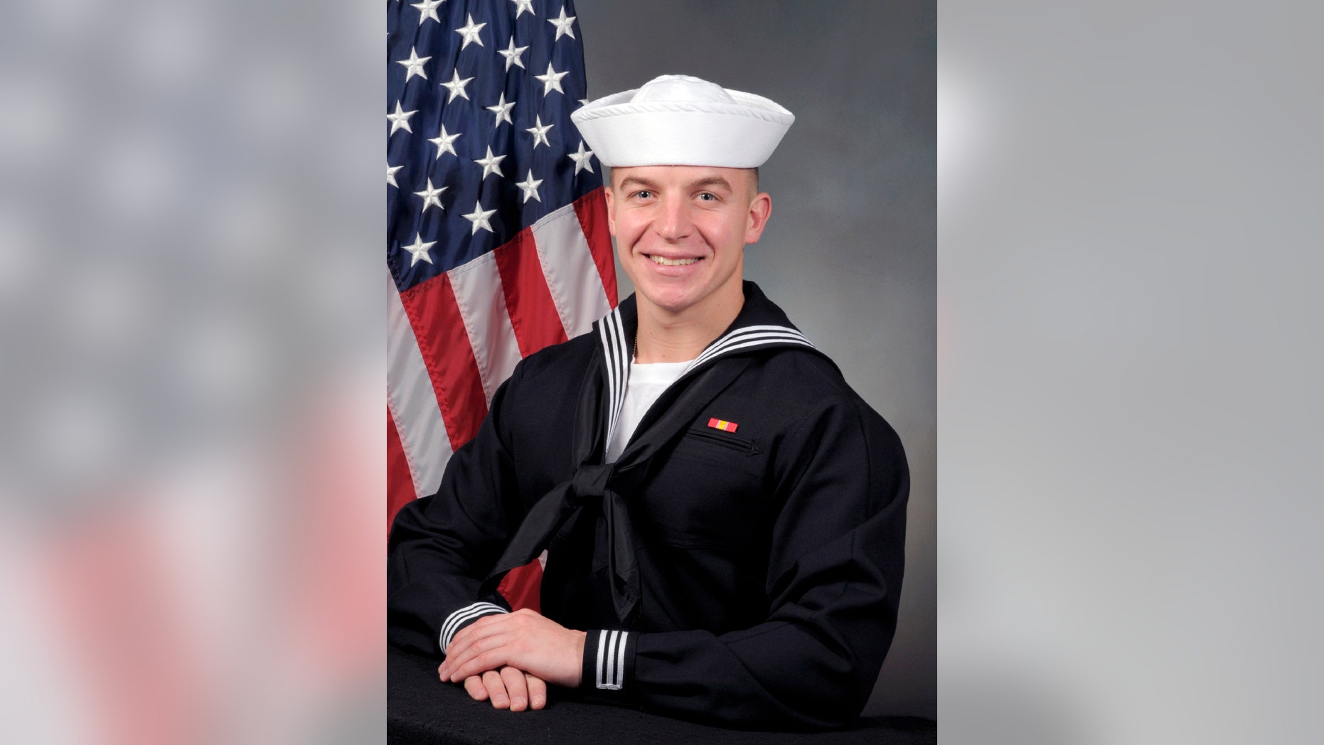 In this undated photo released by the Naval Special Warfare Center shows Seaman James "Derek" Lovelace. (Naval Special Warfare Center via AP)