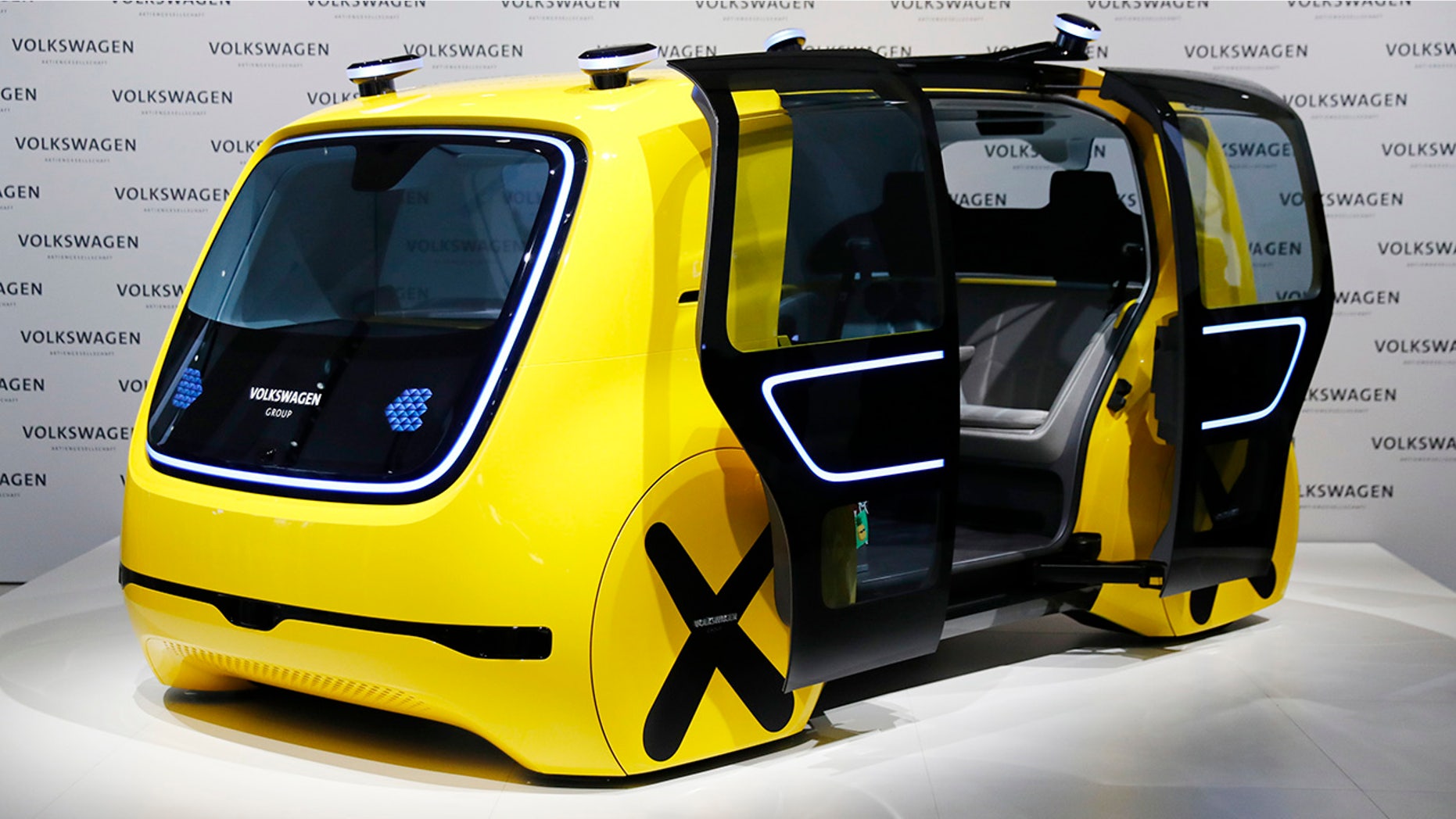 The VW Sedric is a self-driving shuttle headed for production.
