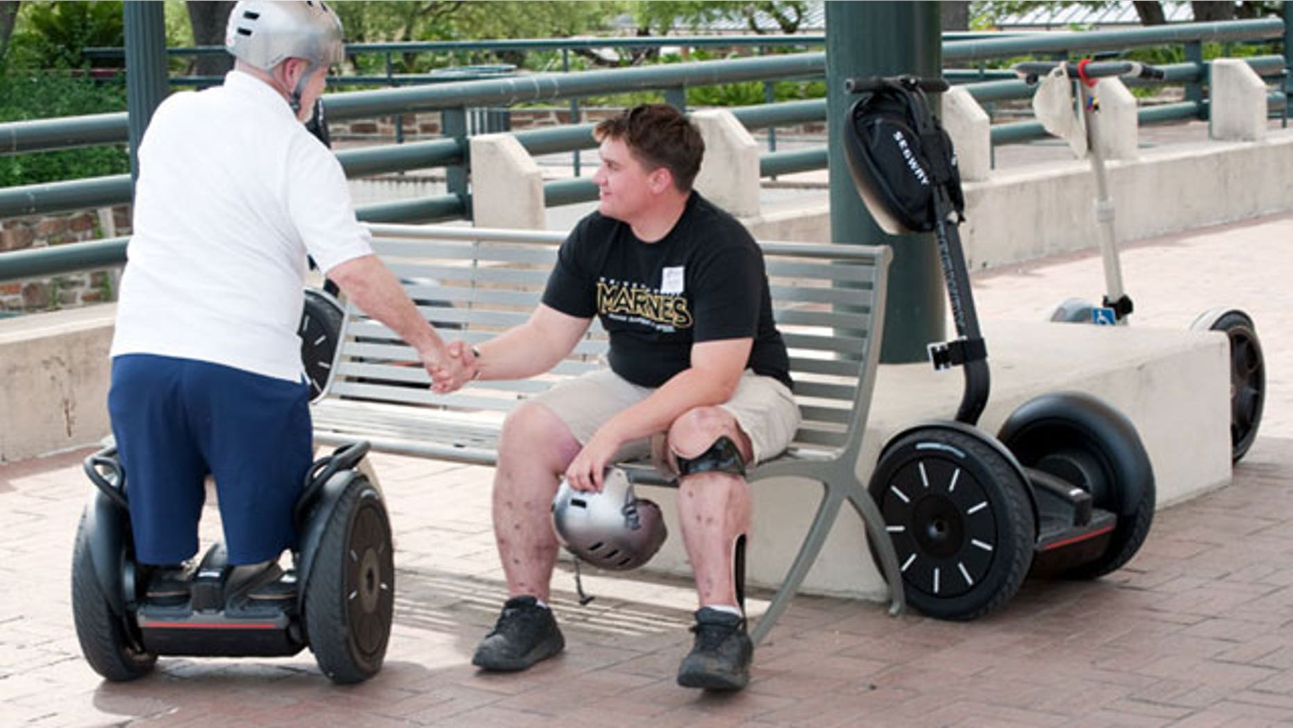 Segs4Vets program provides the mobility devices to American military service members who are disabled by injuries in combat in Iraq and Afghanistan.
