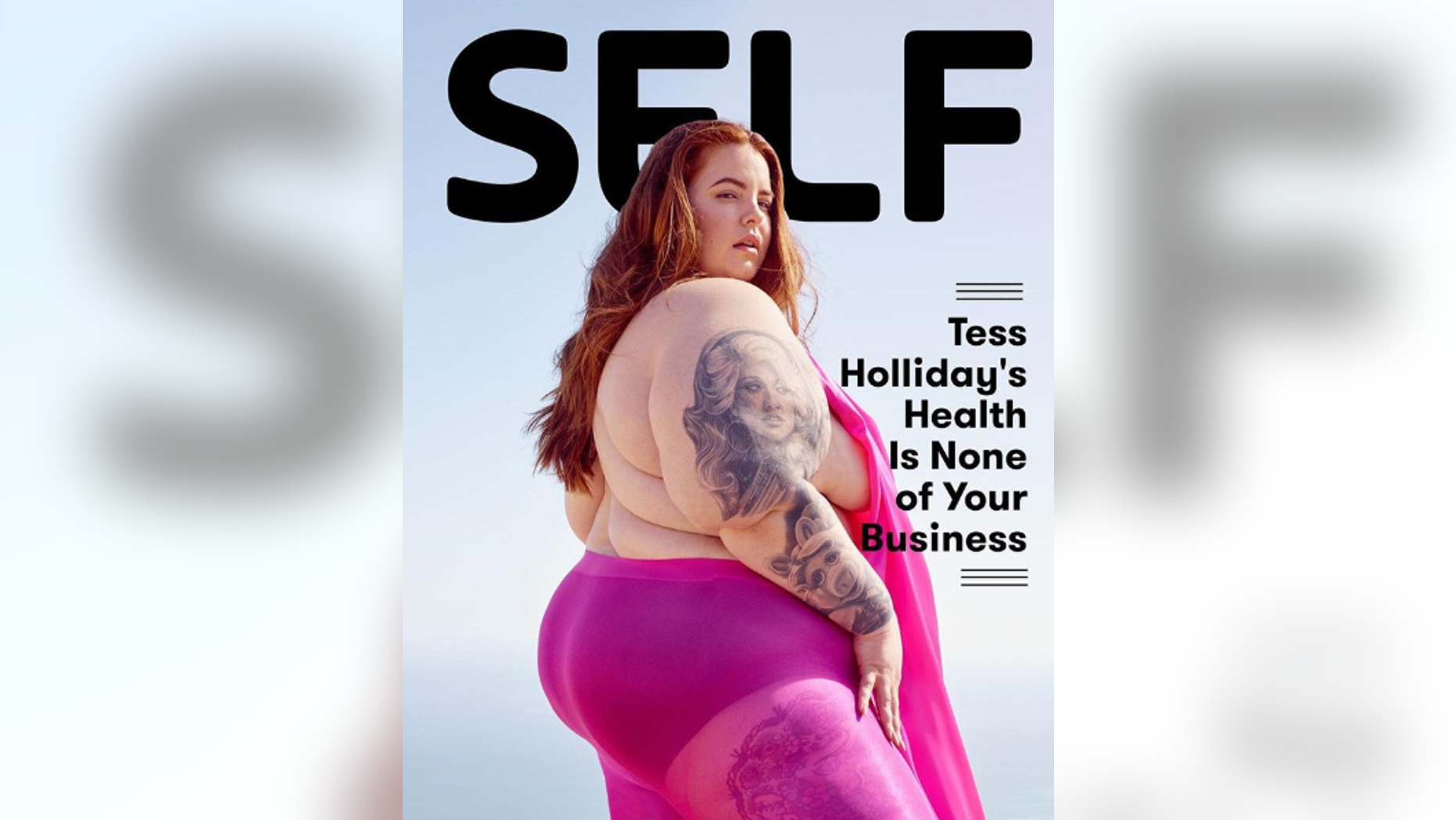 Self Magazine Features Plus Size Model Tess Holliday On First Digital