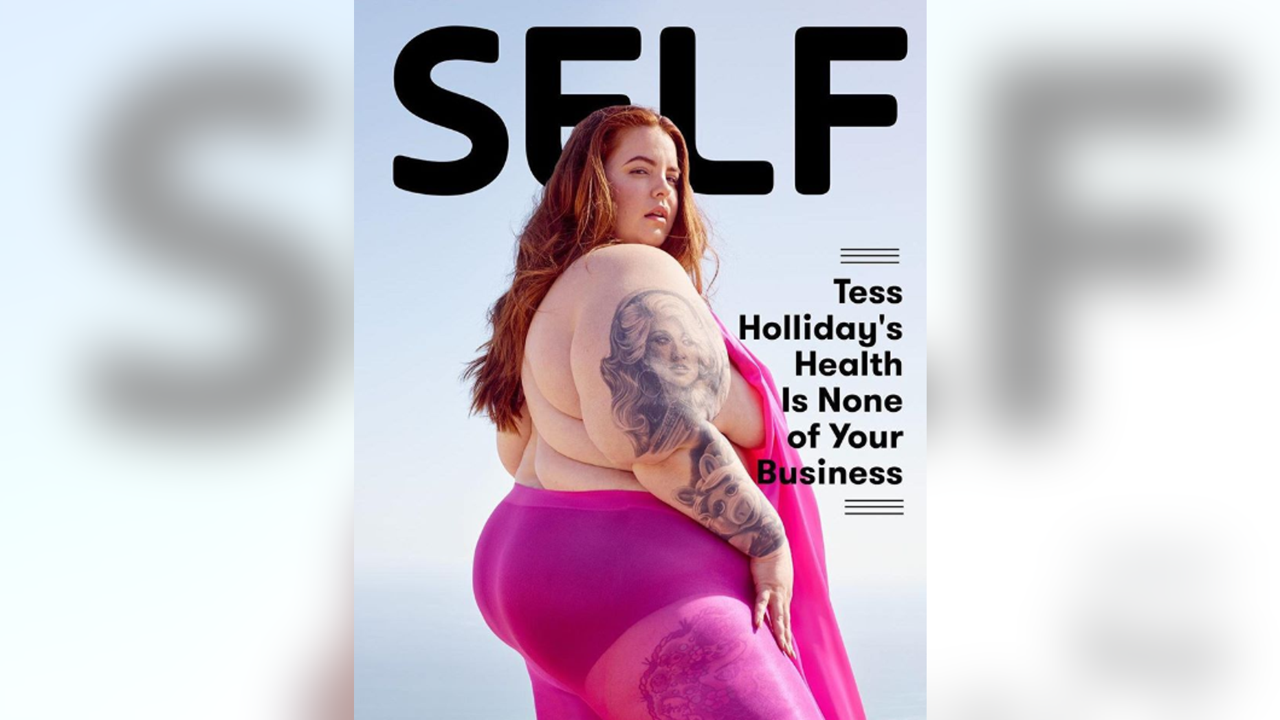 Self Magazine Debuted Its First Digital Cover This Week Which Showed Plus Size Model Self Magazine Debuted Its First Digital Cover This Week Which Showed Plus Size Model