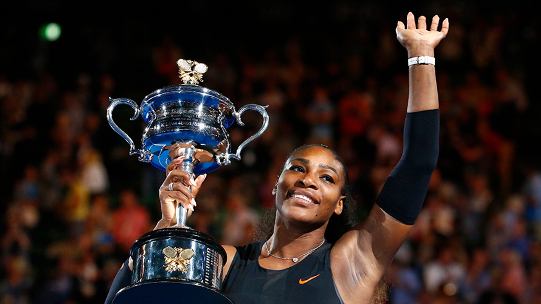 Tennis star Serena Williams gave birth to a girl on Friday according to local media reports.