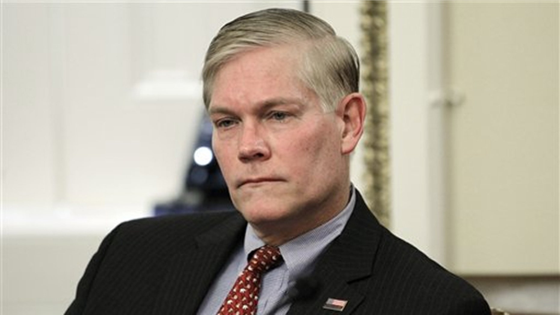 Rep. Pete Sessions attends the House Rules Committee meeting regarding legislation that would repeal the health care overhaul on Capitol Hill Jan. 6.