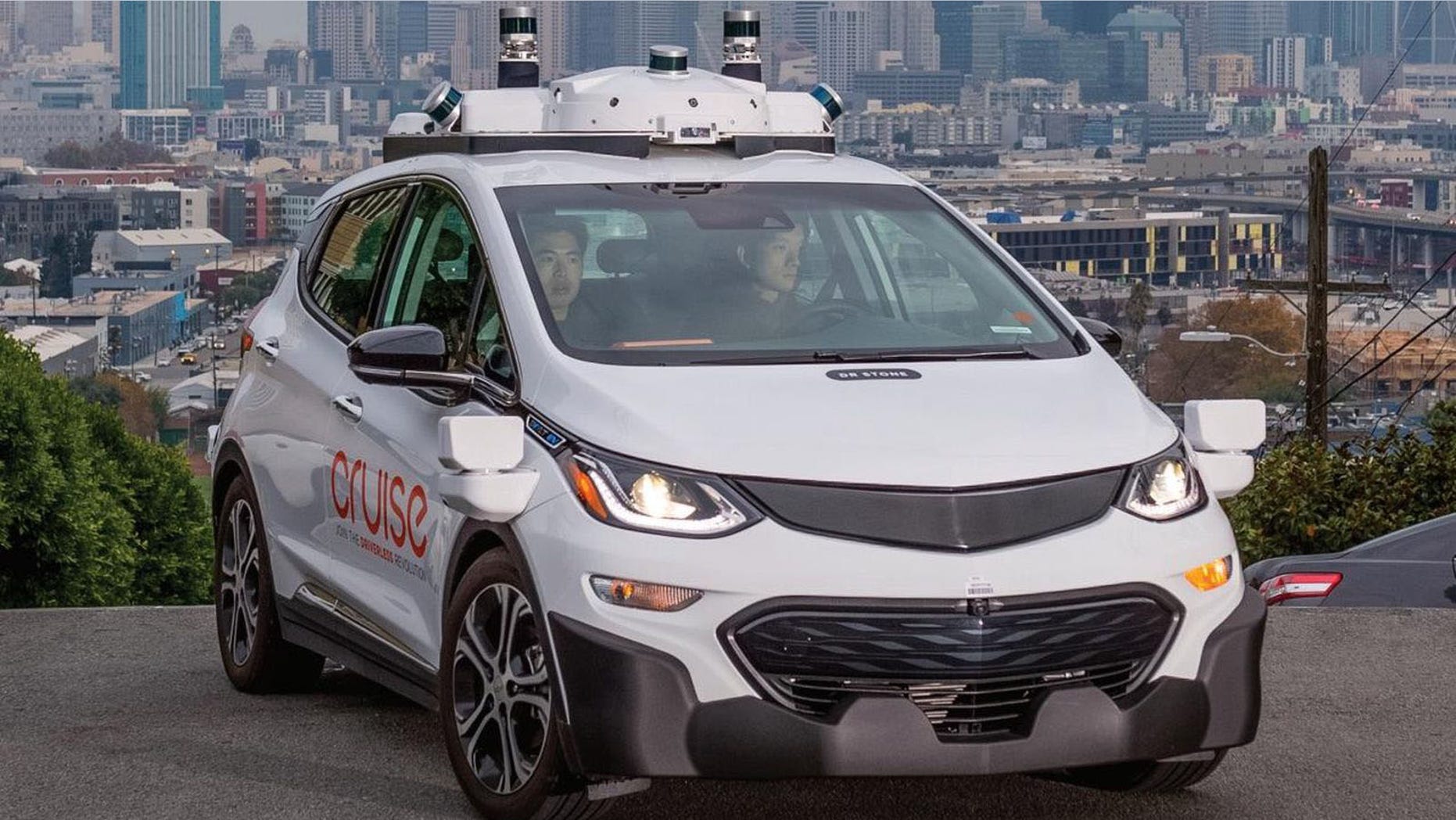 GM Cruise vehicle is testing dozens of autonomous vehicles in San Francisco.