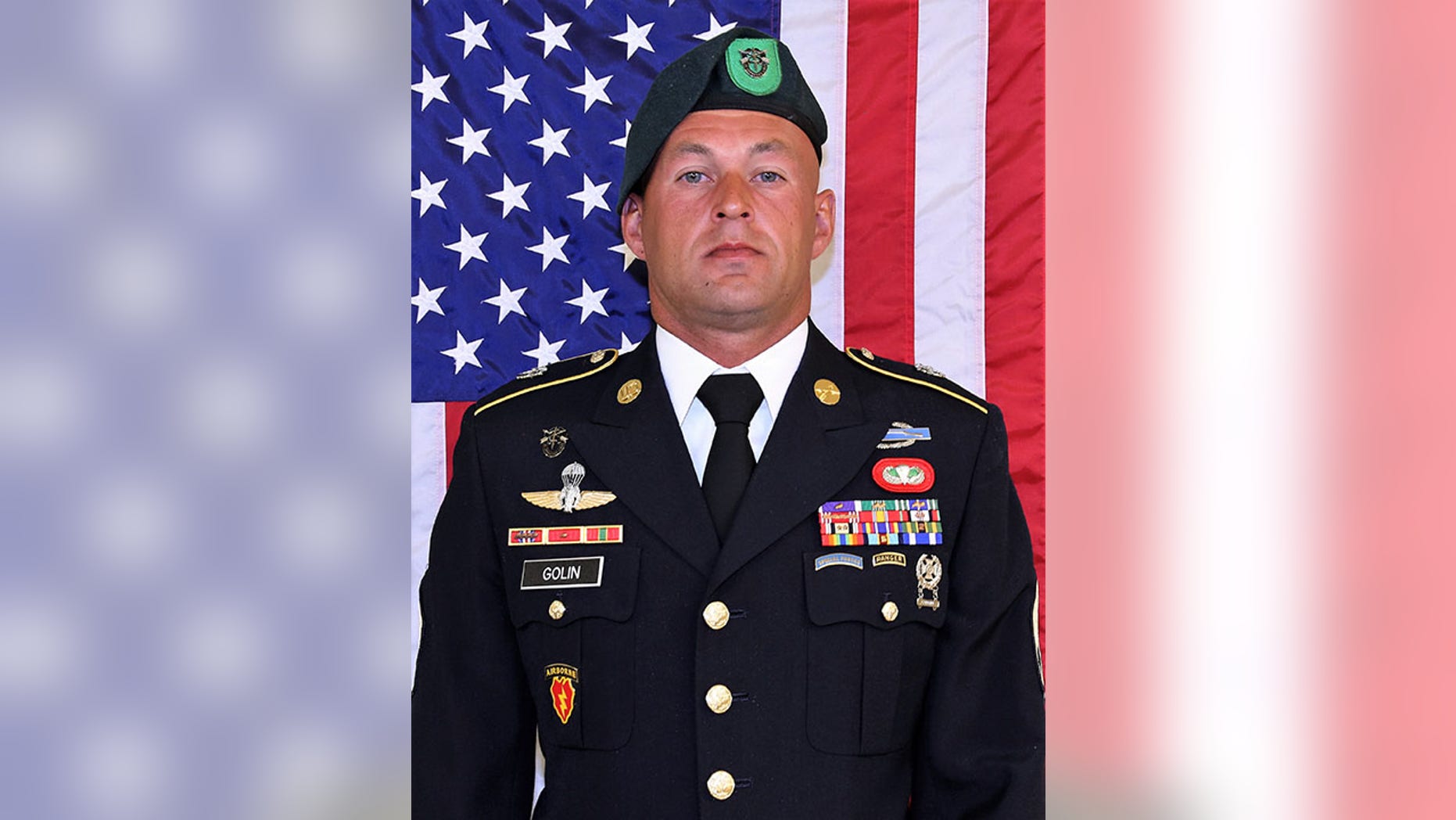 The dead soldier was identified as 34-year-old Mihail Golin, of Fort Lee, New Jersey.