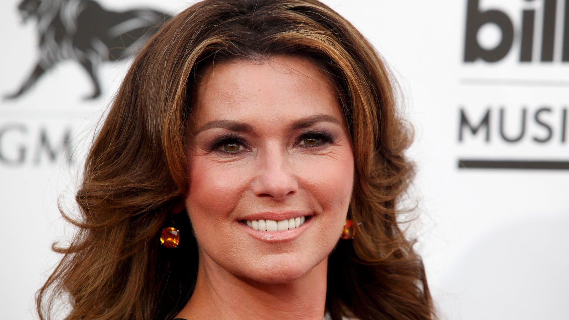 May 18, 2014. Shania Twain arrives at the 2014 Billboard Music Awards in Las Vegas, Nevada.