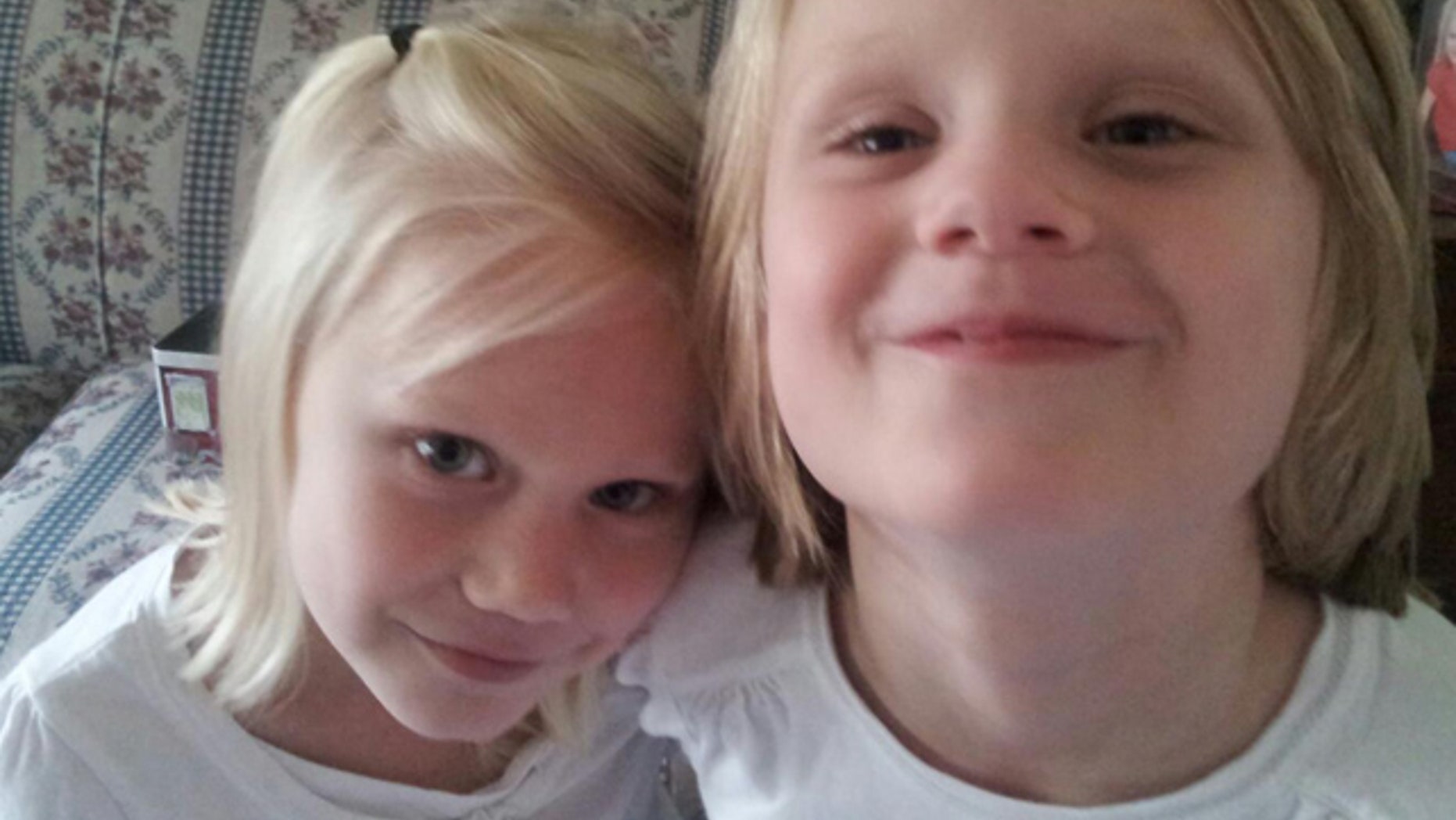 Under new co-payment guidelines in Pennsylvania for children with mental and physical disabilities, Kimberly Shank, of Quarryville, is afraid she won’t be able to pay for so-called “wraparound” services for Abbie, 7, right, and Allie, 5, including behavior and speech therapy. (Courtesy: Kimberly Shank)