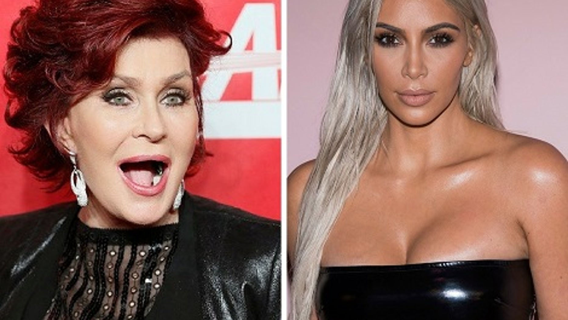 Sharon Osbourne said she was “misquoted” when slamming Kim Kardashian West’s nude selfies in an interview.