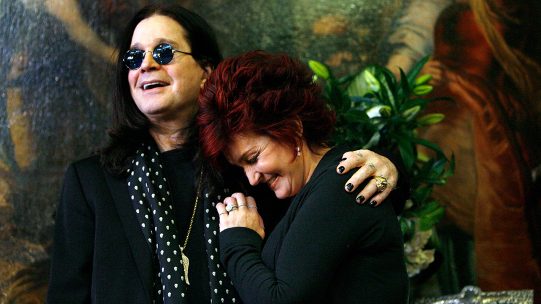 Ozzy and Sharon Osbourne.