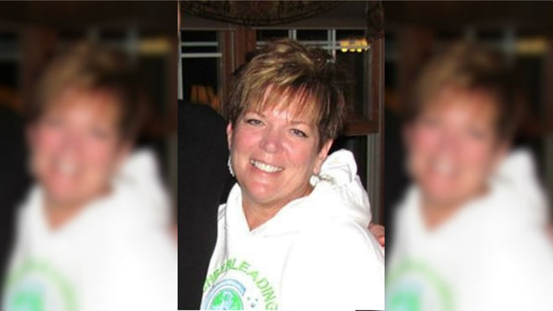 This undated photo provided by Randy Budd shows his wife, Sharon Budd, a middle school language arts teacher. (AP Photo/Randy Budd)