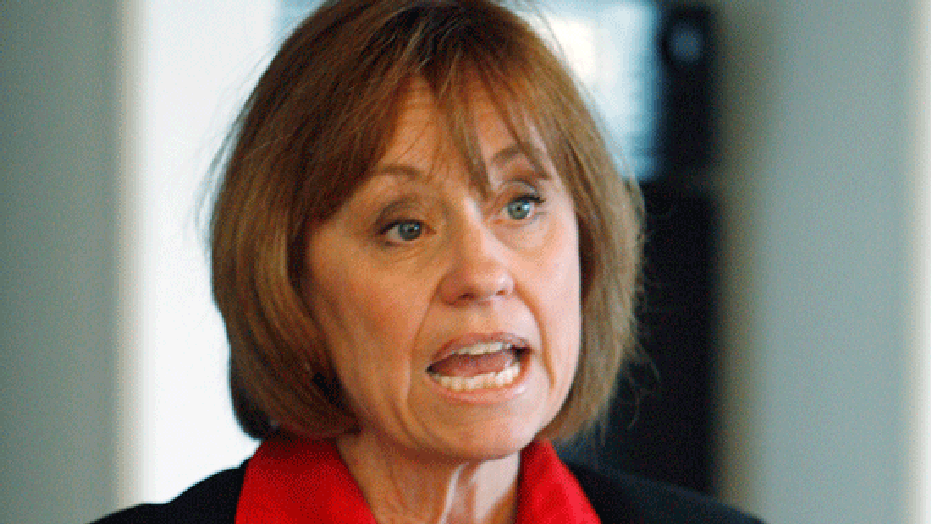 FILE: Tea Party favorite, Sharron Angle is running against Senate Majority Leader Harry Reid in Nevada for a U.S. Senate seat.