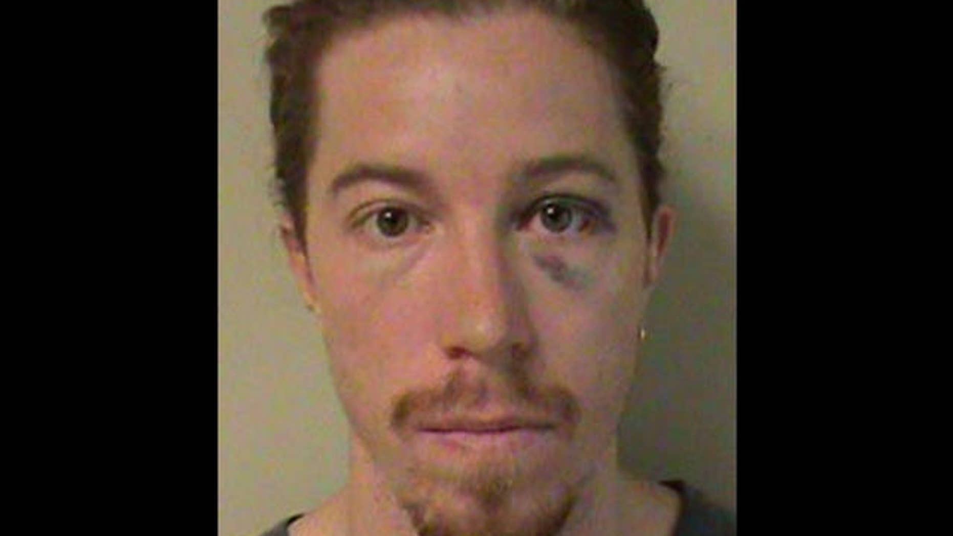 September 17, 2012 - Shaun White mugshot from Metro Nashville Police Department.