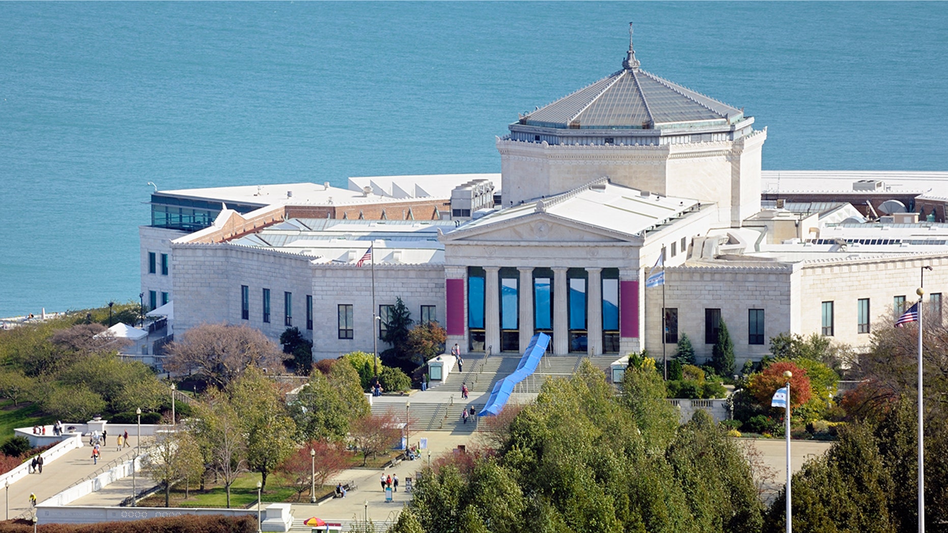 About 400 students attended the prom on Friday night, which was held at the Shedd Aquarium.