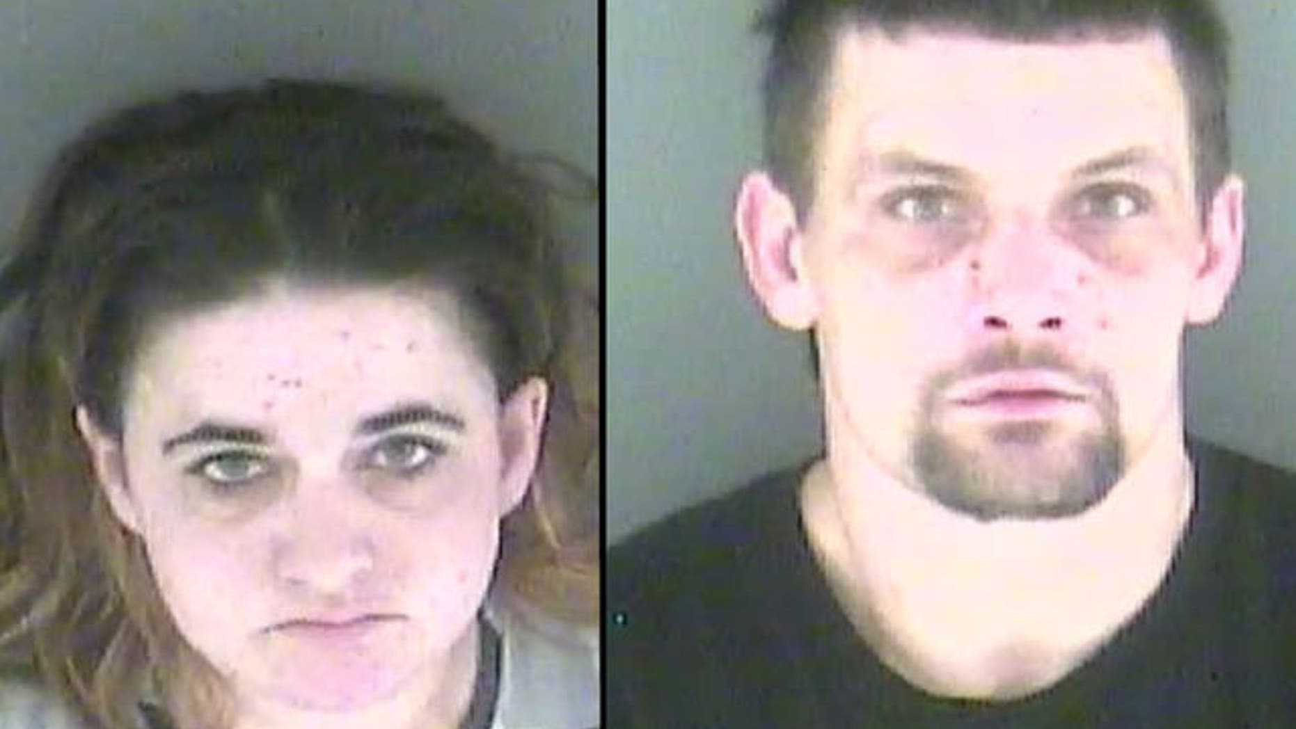 Sasha Fletcher, 31, and her boyfriend, Joshua Parson, 34, were arrested and accused of using heroin while on the job.