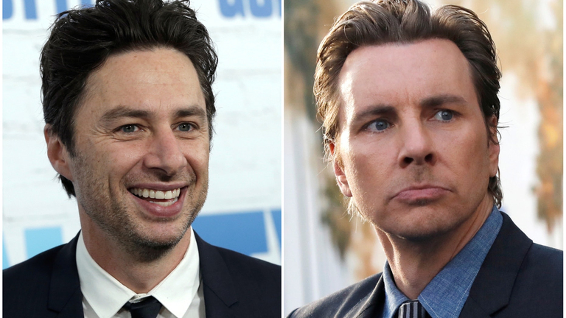 Zach Braff and Dax Shepard have always been a popular celebrity-doppelgänger duo