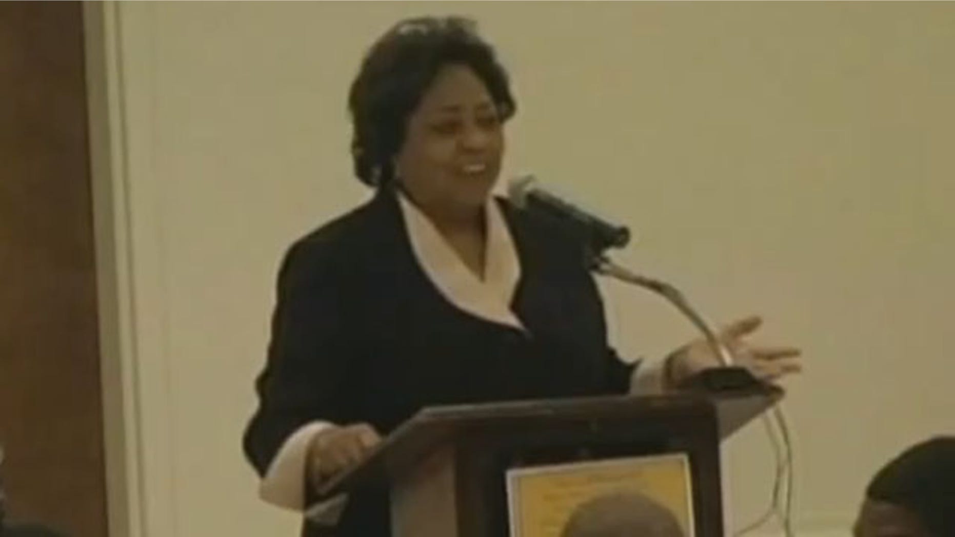 Shown here is USDA Georgia official Shirley Sherrod. (YouTube)